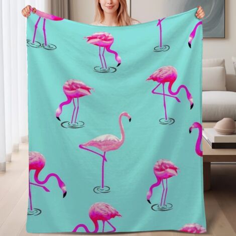 Couverture de lit en polaire, jeté doux et chaud pour le printemps, légère et luxueuse en microfibre de polyester, décoration pour chambre et salon, ajout parfait à la décoration, cadeau pour hommes e (1/4)