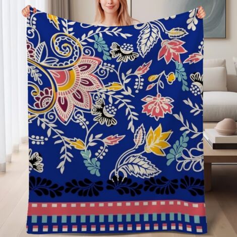 Couverture en polaire légère, douce et chaude, microfibre polyester,6080 pouces (1/4)