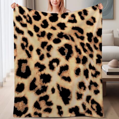 Couverture de lit en polaire, jeté doux et chaud idéal pour le printemps, légère et luxueuse en microfibre de polyester, décoration pour chambre et salon, ajout parfait à la décoration, cadeau idéal p (1/4)