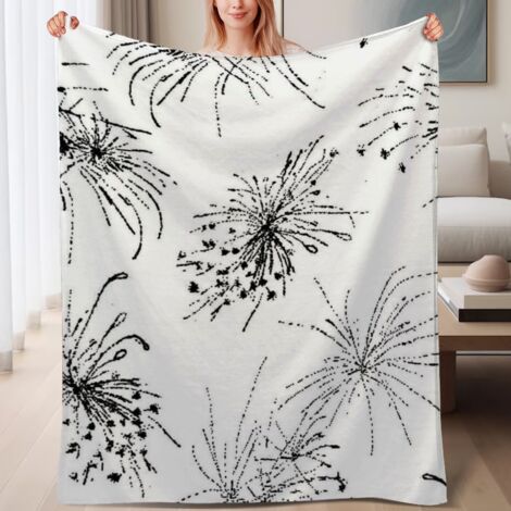 Couverture de lit en polaire microfibre douce et chaude,6080 pouces, légère,6080 pouces (1/4)