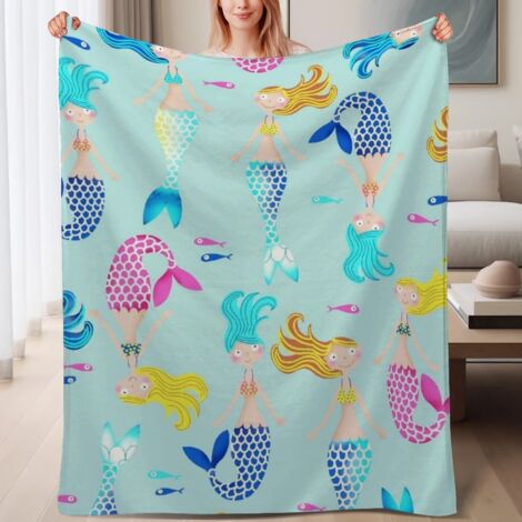 Couverture de lit en polaire, jeté doux et chaud de printemps, légère et luxueuse en microfibre de polyester, décoration intérieure cosy, ajout parfait à la décoration intérieure, excellent cadeau pou (1/4)