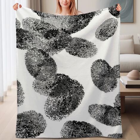 Couverture de lit en polaire chaude et douce, légère en microfibre,6080 pouces (1/4)