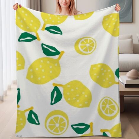 Couverture de lit en polaire, jeté doux et chaud de printemps, légère et luxueuse en microfibre de polyester, décoration intérieure, ajout parfait à la décoration intérieure, cadeau pour hommes et fem (1/4)