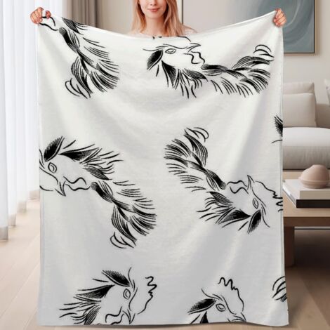 Couverture de lit en polaire respirante légère, douce et chaude en microfibre,6080 pouces (1/4)