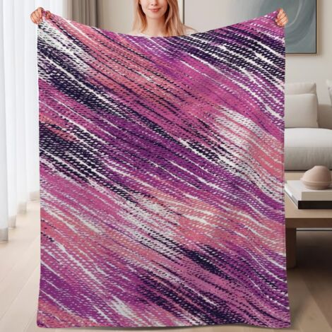 Couverture de lit jeté en polaire douce et légère, chaude en microfibre,6080 pouces (1/4)