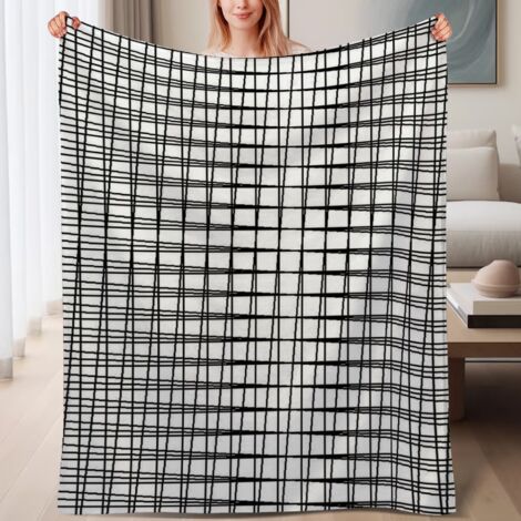 Couverture de lit en polaire soyeuse douce, chaude et légère en microfibre,6080 pouces (1/4)
