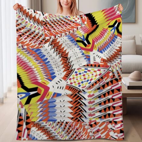 Couverture de lit en polaire, jeté doux et chaud pour le printemps, légère et luxueuse en microfibre de polyester, décoration intérieure cosy et élégante, cadeau adapté pour hommes et femmes,6080 pouc (1/4)