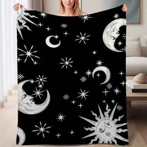 Couverture de lit en polaire, jeté doux et chaud idéal pour le printemps, légère et luxueuse en microfibre de polyester, décoration intérieure cosy, ajout parfait à la décoration intérieure, cadeau pa (1/4)