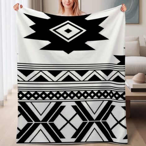 Couverture de lit en polaire, jeté doux et chaud de printemps, légère et luxueuse en microfibre de polyester, décoration intérieure, ajout parfait à la décoration intérieure, cadeau adapté pour hommes (1/4)