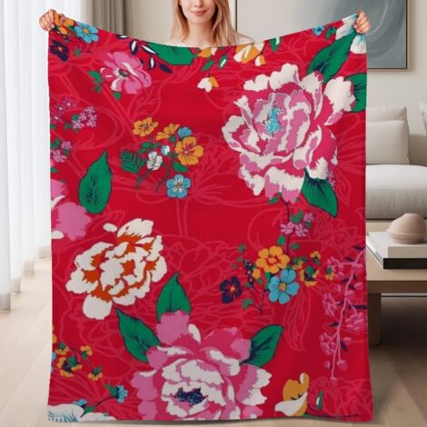 Jeté de canapé chaud et doux en polaire, léger en microfibre,6080 pouces (1/4)