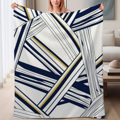 Couverture de lit en polaire, jeté doux et chaud pour le printemps, légère et luxueuse en microfibre de polyester, décoration intérieure cosy et élégante, ajout parfait à la décoration, cadeau attenti (1/4)