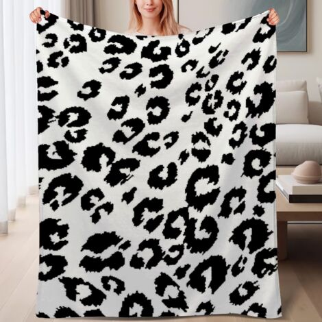 Couverture de lit en polaire, jeté doux et chaud de printemps, légère et luxueuse en microfibre de polyester, décoration intérieure, ajout élégant à la décoration intérieure, cadeau parfait pour homme (1/4)