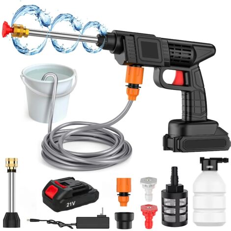 Nettoyeur sans fil 50Bar pour Makita 24V, avec 1 batterie, lavage voiture et jardin