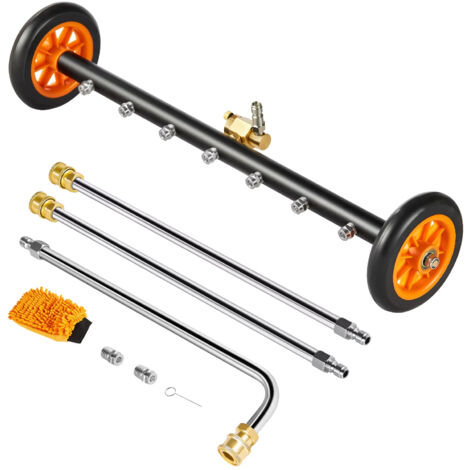 Nettoyeur surface 16 pouces – Acier – Pour HP 4000 PSI max – Lavage allée et sol extérieur (1/5)