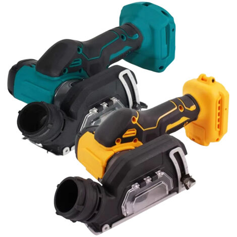 Outil de Coupe Électrique Sans Fil 3 Pouces 20V Mini Meuleuse d’Angle Compatible Makita / Dewalt PowerTool Portable, Jaune (1/5)