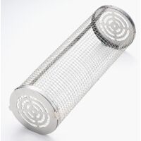 Panier BBQ Rotatif Inox – Grille Cylindrique pour Barbecue