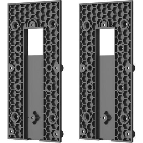 Set mit 2 selbstklebenden Türklingelhalterungen, kein Bohren erforderlich, kompatibel mit Ring Video Doorbell 4/Battery Doorbell Plus/Pro, Türhalterungszubehör für Wohnungen, Büros und Häuser (1/5)