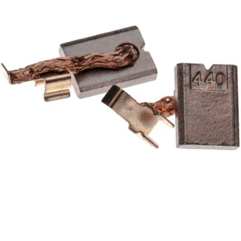 2x Kohlebürsten für Elektromotoren 3 x 10 x 13,4 mm, kompatibel mit Makita DDF458, DFR550, DFS451, DHP446, DHP448, DHP451 Elektrowerkzeugen (1/3)