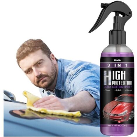 100-ml-Keramik-Autoversiegelungsset, Autowachsset für die Außenpflege, Autoreiniger, Fahrzeugaufbereitung, hydrophobe Nano-Beschichtung