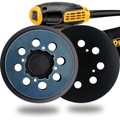 Set mit 2 Ersatz-Schleifpads für DeWalt DWE64233 & N329079 Schleifmaschinen, kompatibel mit DWE6423/6423K, DWE6421/6421K, DWE6421-B2, DWE6421-B3, DWE6421-BR, 1-BR, 1 DCW210 B