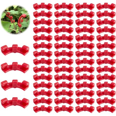 60 Stück Pflanzenwachstum Bieger Clips,90 Grad Plant Bender,Pflanzen bieger,Pflanzenbieger,Biegen Clips,zum Biegen von Pflanzenstängeln und zum Ändern der Wuchsrichtung(Rosa) (1/5)