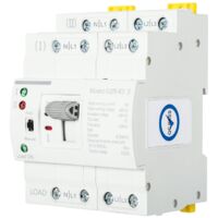 Automatischer Transferschalter, ATS G2R 4P 63A DIN-Schiene Dual Power Automatischer Transferschalter Elektrische Wahlschalter 220V