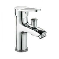 Duschmischer, Duscharmatur, Einloch-Wasserhahn, heiß und kalt, Dual-Use-Wasserhahn, Legierung