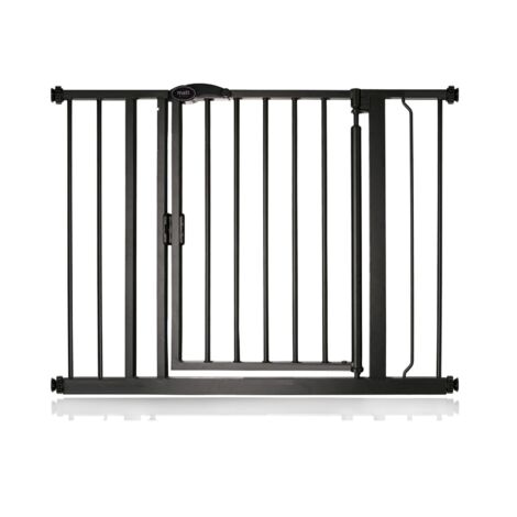 Bettacare Barrière De Sécurité À Fermeture Automatique, Barrière À Pression Pour Bébé, 96,6cm - 103,6cm, Noir Mat