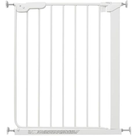 Bettacare Barrière Extra-étroite Pour Animaux De Compagnie, Barrière De Sécurité Pour Chiens, 60,5cm - 66,5cm, Blanc (1/5)