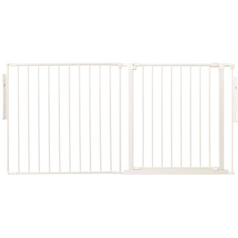 Safetots Séparateur De Pièce Multi-panneau Premium, Jusqu'à 154cm De Largeur, 70cm De Haut, Couleur Blanc