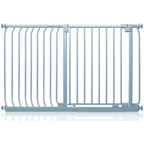 Safetots Barrière De Sécurité Elite, Barrière D'escalier À Fixation Par Pression, 134cm - 143cm, Couleur Gris Mat