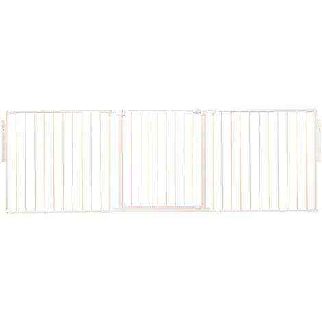 Safetots Séparateur De Pièce Multi-panneau Premium, Jusqu'à 226cm De Largeur, 70cm De Haut, Couleur Blanc