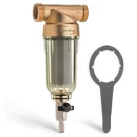 iSpring WSP-100 Préfiltre à Sédiments Réutilisable 100 Microns, Laiton Sans Plomb, 1"–3/4"