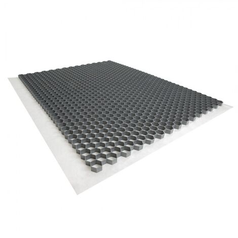 Stabilisateur de gravier 1,92 m² - Gris - 120 X 160 X 3 cm Gris - Rinno Gravel