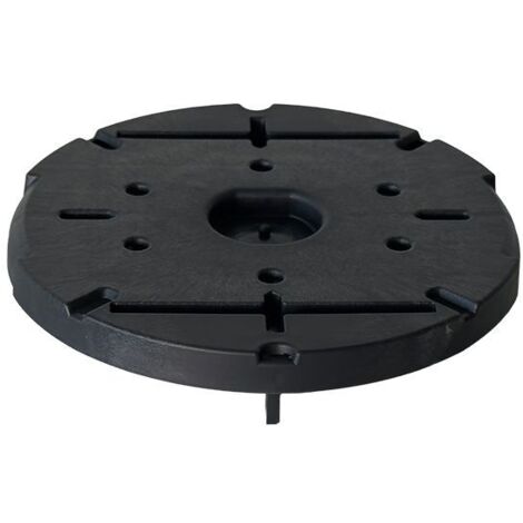 Piede d'appoggio per terrazza a piastrelle, altezza fissa 10 mm - JOUPLAST - Scatola da 60 unità