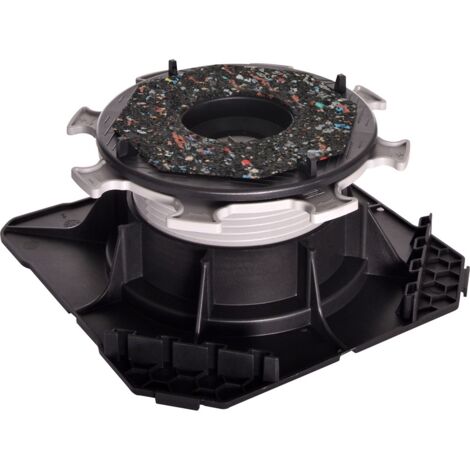 Plattenlager Selbstnivellierend von der Oberseite für Fliesen Terrassen 55/80 mm - Cleman Karton 20