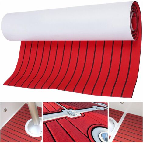 240 cm x 90 cm x 6 mm Revêtement de sol en mousse EVA - Garnitures de sol pour bateaux, yachts, marins, tapis antidérapant
