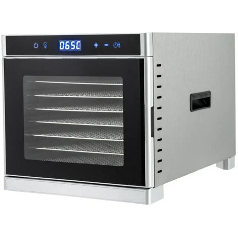 Déshydrateur 700 Watt Déshydrateur Alimentaire Affichage LED Déshydrateur de Fruits Déshydrateur de Légumes Acier Inoxydable 304 13.317.712.5 Inch Faible Bruit (1/5)
