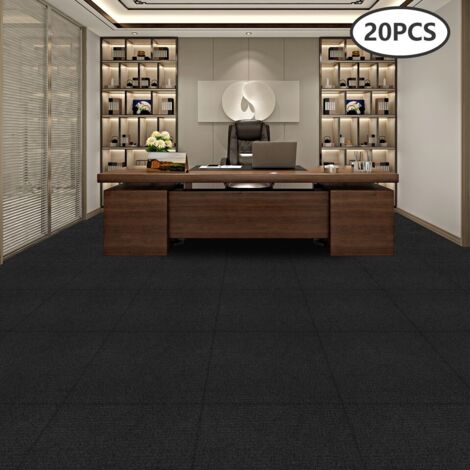 20 tapis Tapis carré Tapis autocollant 5050cm Tapis antidérapant et insonorisant (1/5)