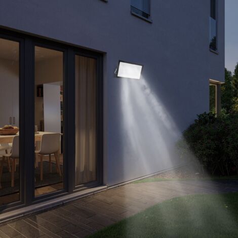 Spot LED extérieur 400 W, spot extérieur ultra-lumineux 32 000 LM, projecteur LED étanche IP66, projecteur blanc froid 6500 K, lampe d'extérieur pour jardins, cours intérieures, garages, hôtels