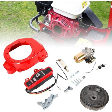 Kit de Démarrage électrique pour Honda gx160 / gx200 quatre temps, démarreur + aimant, interrupteur à clé