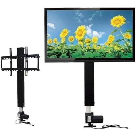 700 mm Support élévateur électrique pour TV 26 - 57 pouces Support élévateur motorisé pour TV avec télécommande Max 1000 N/80 kg (1/5)