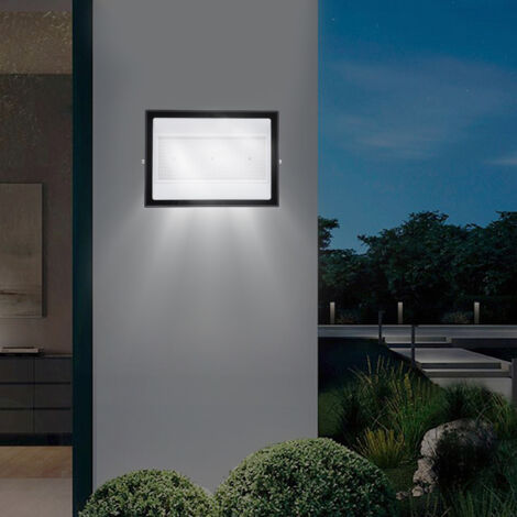 Projecteur LED 300 W, lampe de sécurité ultra-lumineuse 24 000 LM, projecteur extérieur étanche IP66, projecteur blanc lumière du jour 6 500 K, idéal pour les cours, jardins et garages. (1/5)