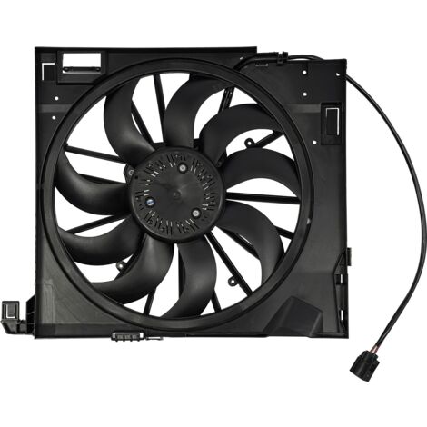 C2D24144 Radiateur à ventilateur, climatiseur à ventilateur, ventilateur de refroidissement pour Jaguar XF X250 (2013-2015) (1/5)