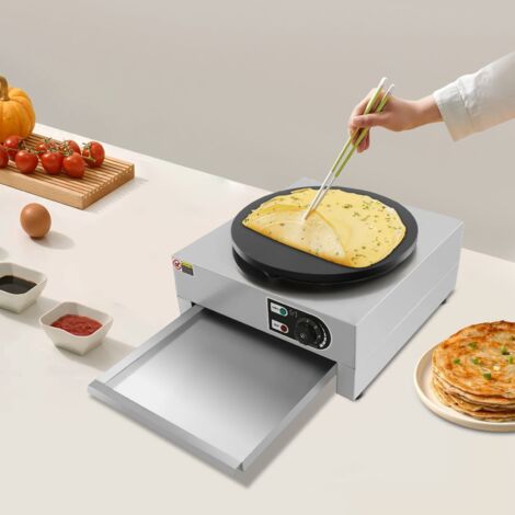 Crêpière Electrique Electric crepiere crêpes machine professionnelle non stick petit déjeuner pan (1/5)