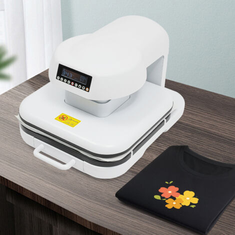 Presse à chaud automatique pour t-shirts, presse intelligente de 54,5 x 40 cm avec système de déblocage automatique, presse à chaud professionnelle pour la sublimation et le vinyle