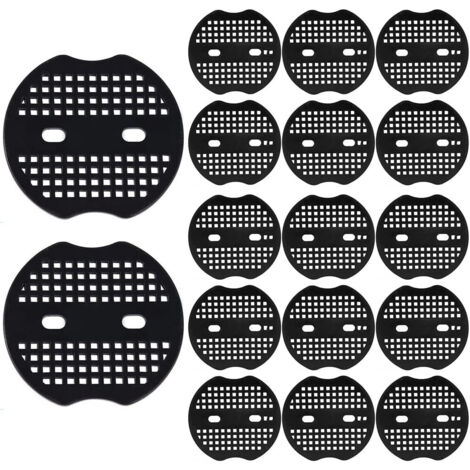Rondelles plastiques pour crochets de paillage – Lot de 30 –7 x 6.5cm – Résistantes aux intempéries – Fixation efficace des bâches (1/5)