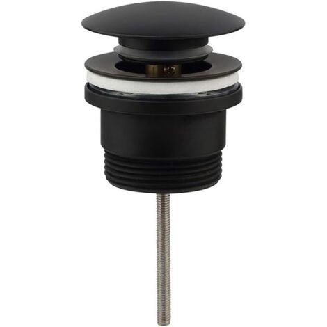 Bonde de Lavabo Pop-Up G1 1/4" – Siphon à Pression avec Mécanisme à Bascule pour Vasque et Lavabo, Étanche et Durable (1/5)