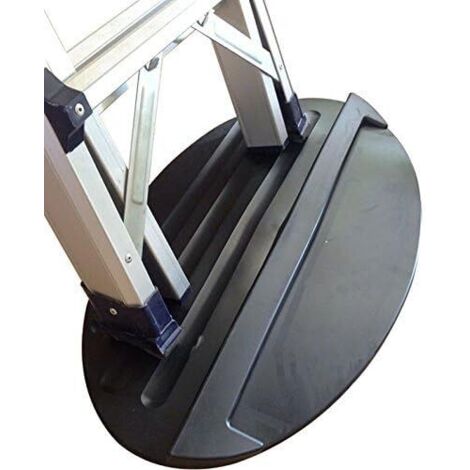 Tapis Antidérapant pour Échelle 69x40 cm – Sécurité Stopper en Caoutchouc Souple, Protection Sol pour Échelle Télescopique et Escabeau (1/5)
