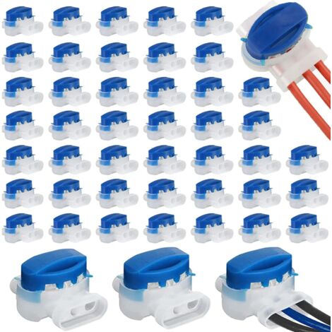 Lot de 40 Connecteurs de Câbles Résine pour Tondeuse à Gazon Automatique (1/5)